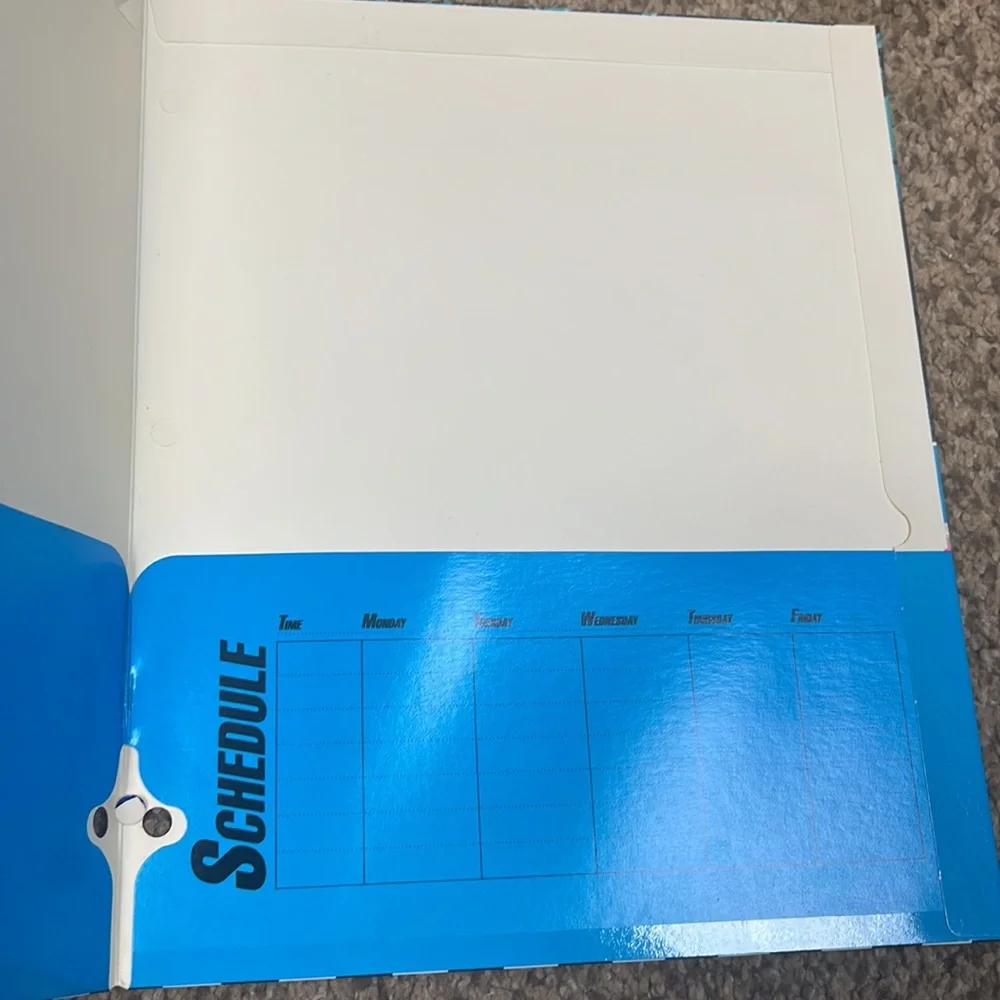 Vintage 90s NASCAR Pit Crew folder